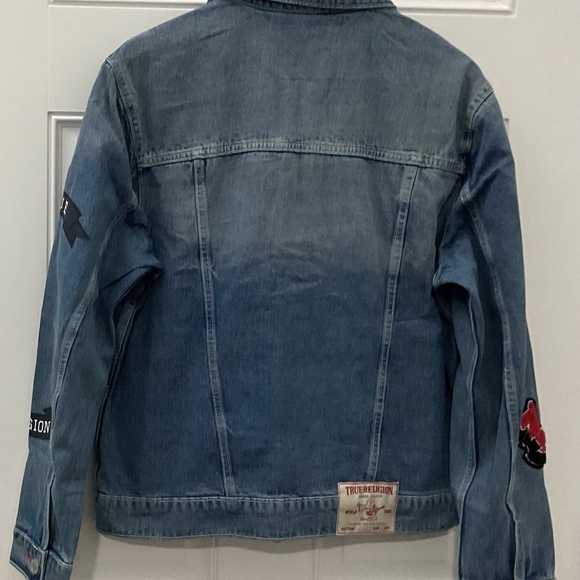 True religion JESSE SN PATCH Trucker Jacket. - Picture 2 of 6
